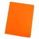 SUBCARPETA SIMPLES INTENSAS 250 GRS A4 COLOR NARANJA GIO 400040486